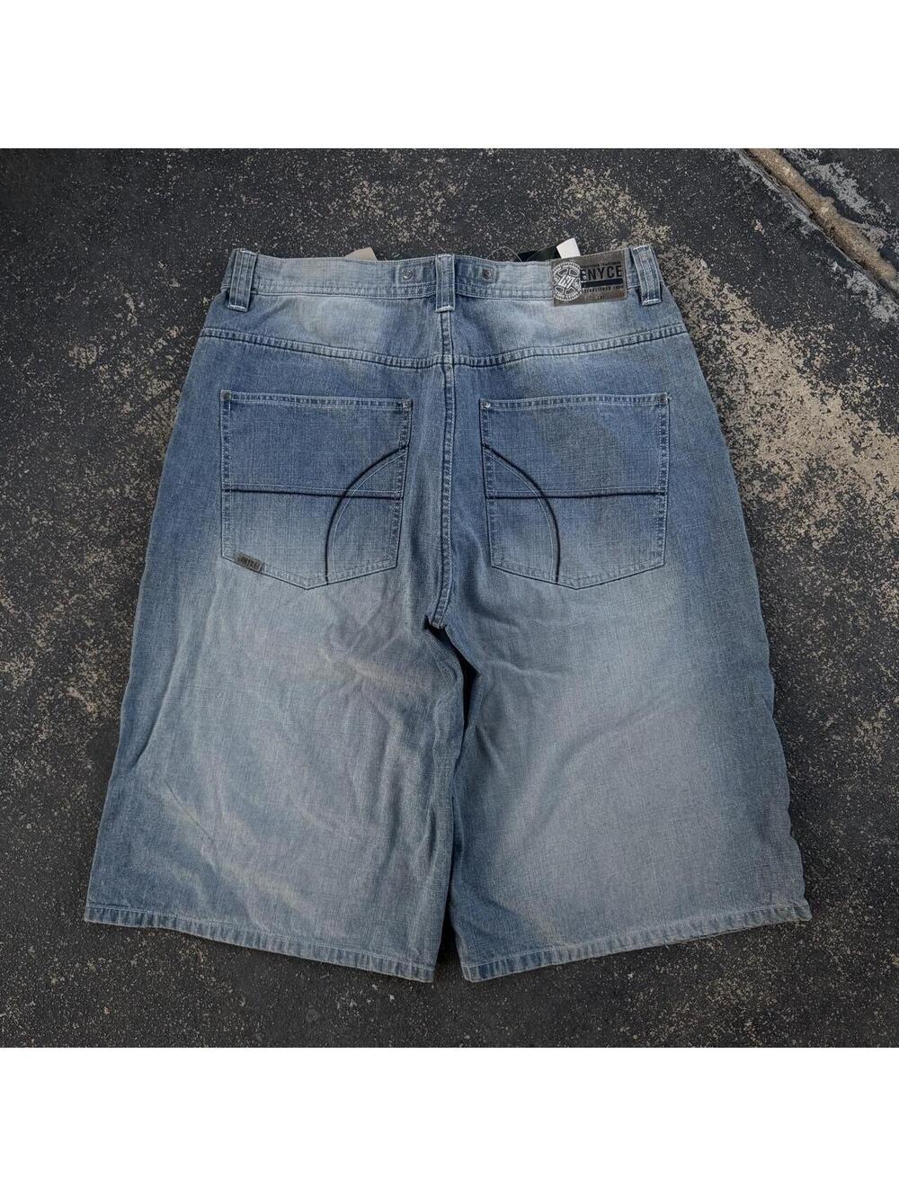 Vintage Y2K Enyce Blue Skate Denim Jorts